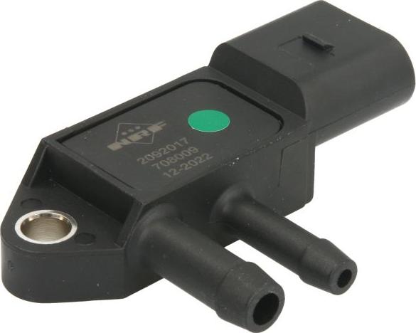 NRF 708009 - Датчик, тиск вихлопних газів autocars.com.ua
