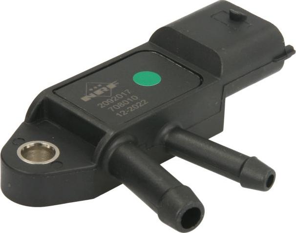 NRF 708010 - Датчик, тиск вихлопних газів autocars.com.ua