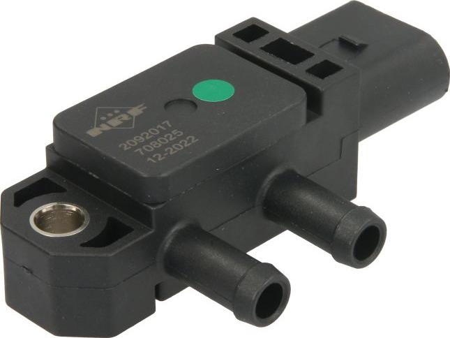 NRF 708025 - Датчик, тиск вихлопних газів autocars.com.ua