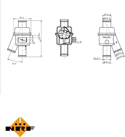 NRF 725018 - Термостат, охлаждающая жидкость autodnr.net