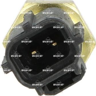 NRF 727166 - Датчик, температура охолоджуючої рідини autocars.com.ua