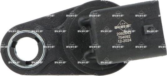 NRF 754092 - Датчик, положення розподільного валу autocars.com.ua