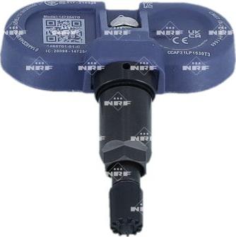 NRF 758004 - Датчик частоти обертання колеса, контроль тиску в шинах autocars.com.ua