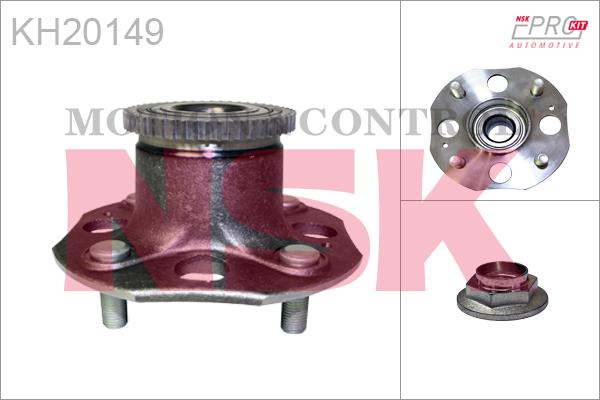 NSK KH20149 - Комплект подшипника ступицы колеса avtokuzovplus.com.ua