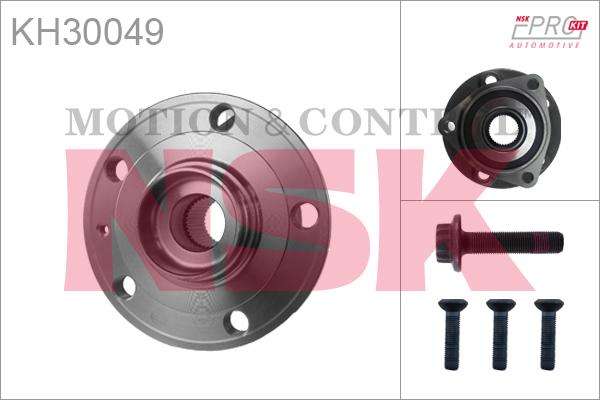 NSK KH30049 - Комплект подшипника ступицы колеса avtokuzovplus.com.ua