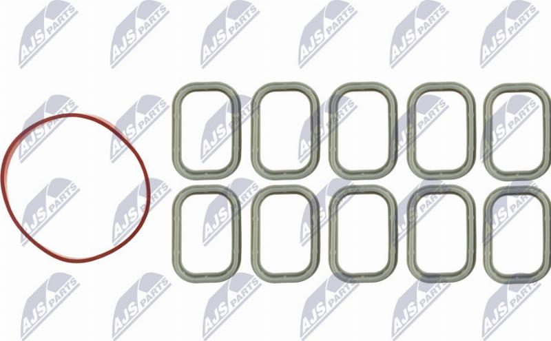 NTY BKS-FR-011A - Комплект прокладок, впускний колектор autocars.com.ua