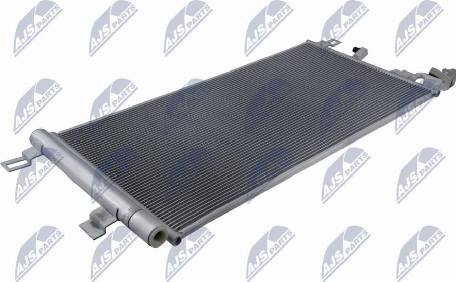NTY CCS-AU-024 - Конденсатор, кондиціонер autocars.com.ua