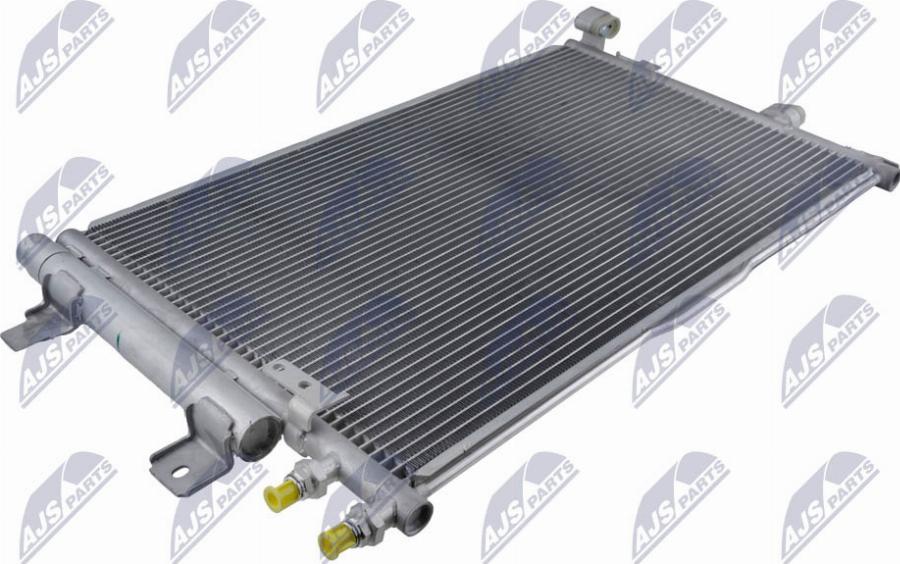 NTY CCS-CH-011 - Конденсатор, кондиціонер autocars.com.ua