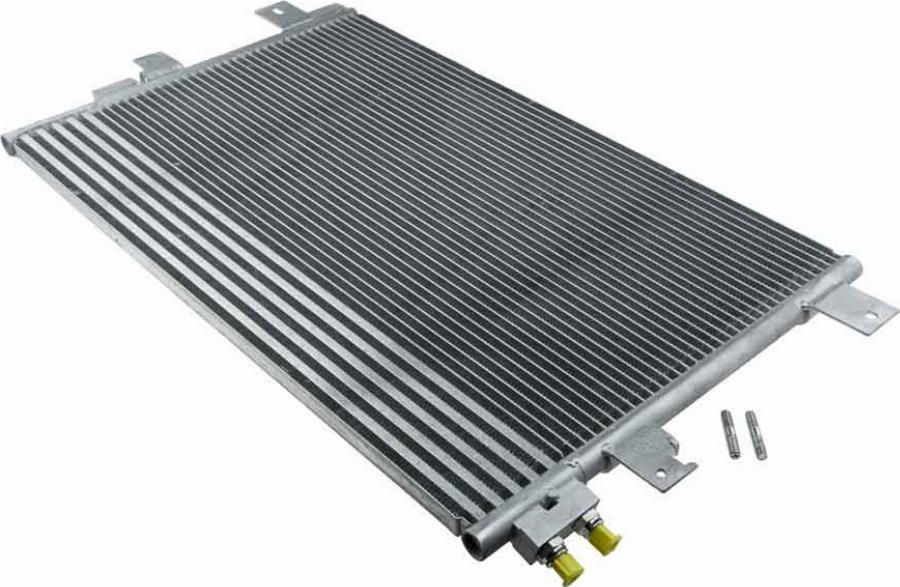 NTY CCS-CH-017 - Конденсатор, кондиціонер autocars.com.ua