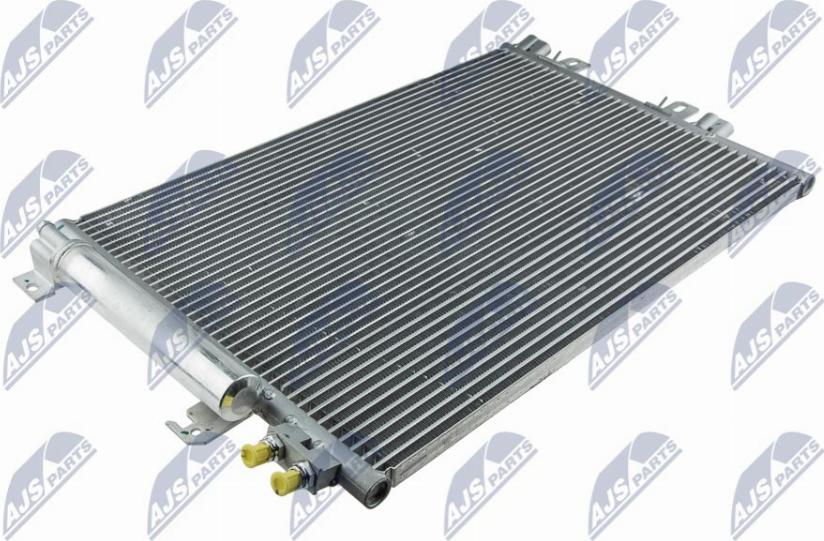 NTY CCS-FT-004 - Конденсатор, кондиціонер autocars.com.ua