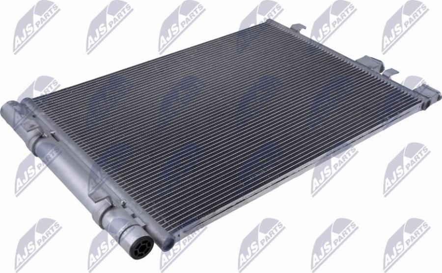 NTY CCS-HY-047 - Конденсатор, кондиціонер autocars.com.ua
