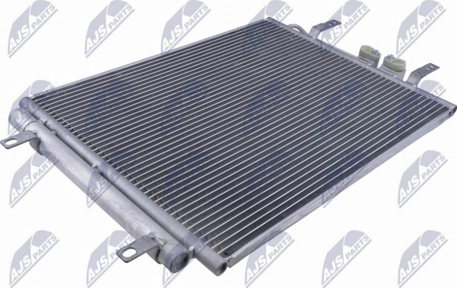 NTY CCS-HY-048 - Конденсатор, кондиціонер autocars.com.ua