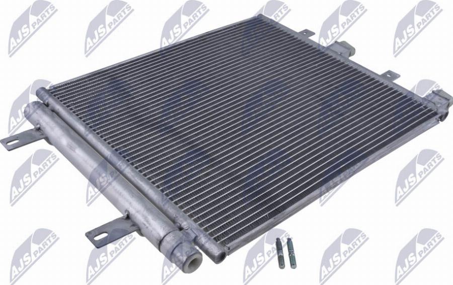 NTY CCS-JG-002 - Конденсатор, кондиціонер autocars.com.ua