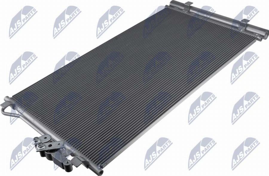 NTY CCS-JG-004 - Конденсатор, кондиціонер autocars.com.ua