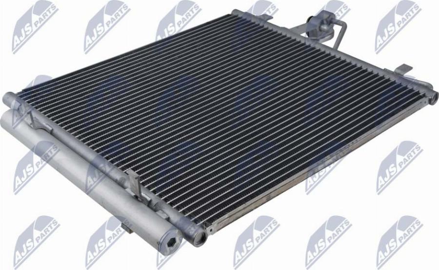 NTY CCS-KA-017 - Конденсатор, кондиціонер autocars.com.ua