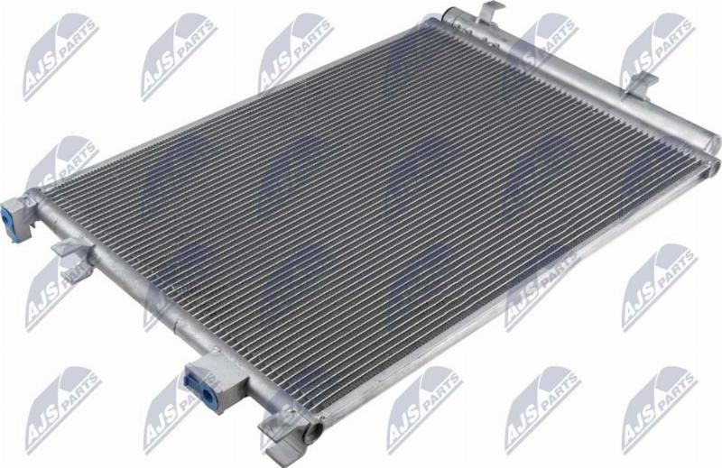 NTY CCS-KA-018 - Конденсатор, кондиціонер autocars.com.ua