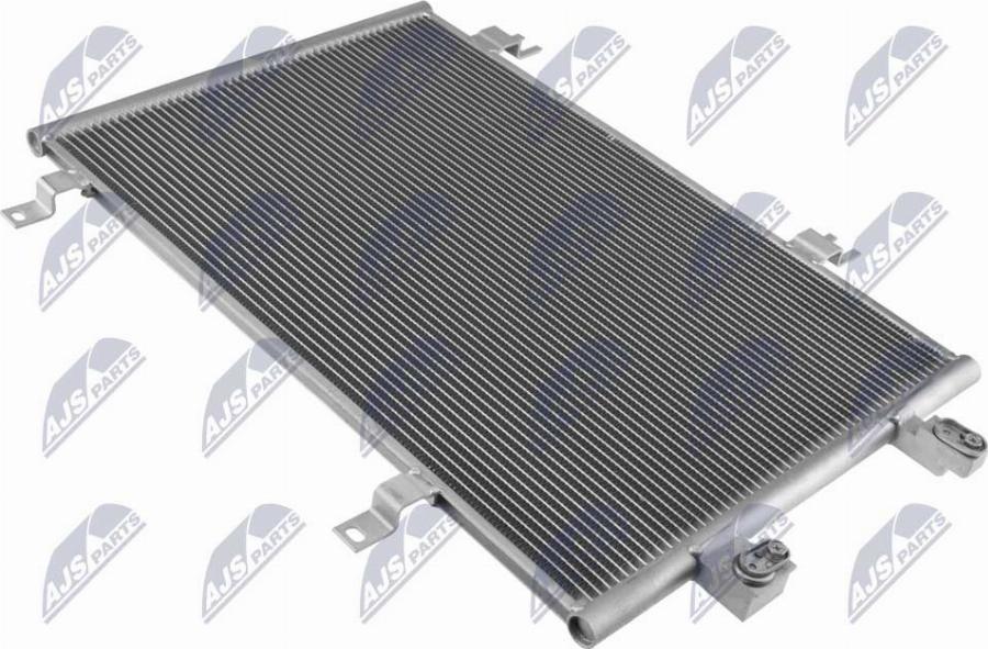 NTY CCS-MZ-020 - Конденсатор, кондиціонер autocars.com.ua