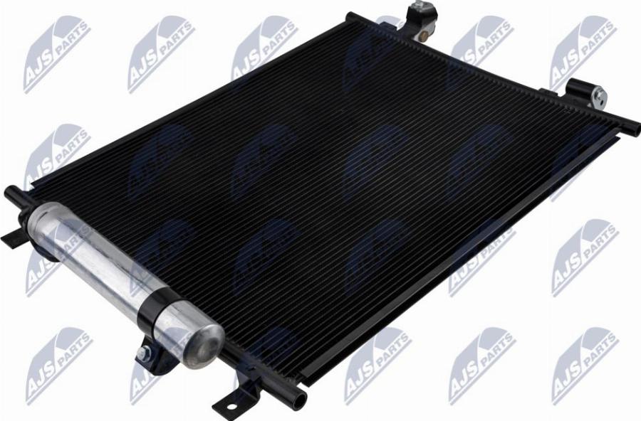 NTY CCS-NS-031 - Конденсатор, кондиціонер autocars.com.ua