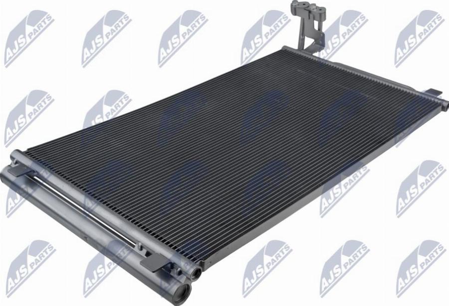 NTY CCS-VW-032 - Конденсатор, кондиціонер autocars.com.ua