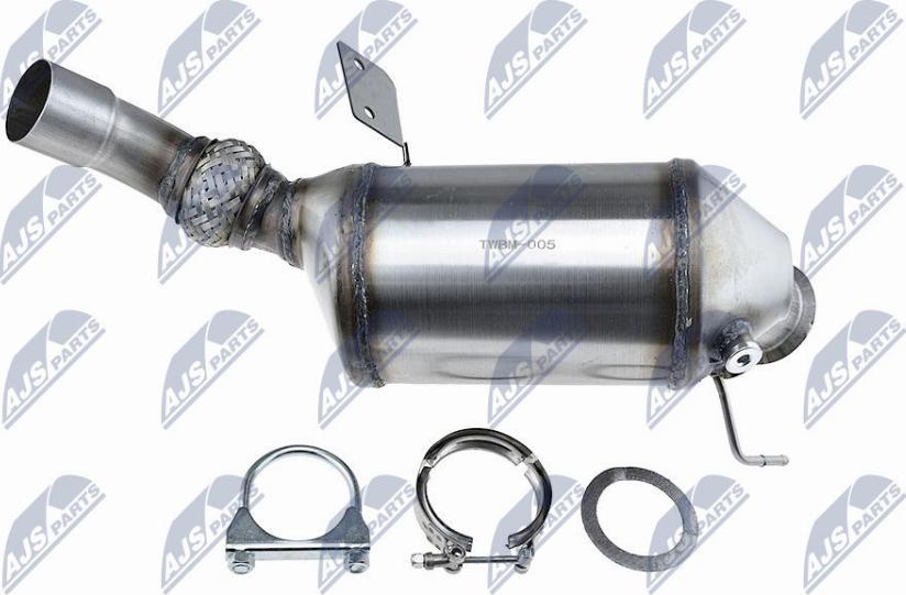 NTY DPF-BM-005 - Сажі / частковий фільтр, система вихлопу ОГ autocars.com.ua