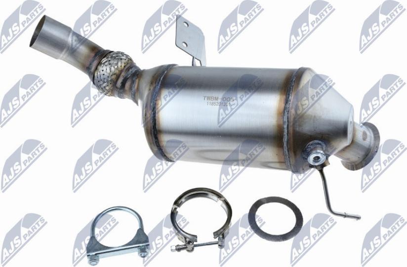 NTY DPF-BM-005 - сажі / частковий фільтр, система вихлопу ОГ autocars.com.ua