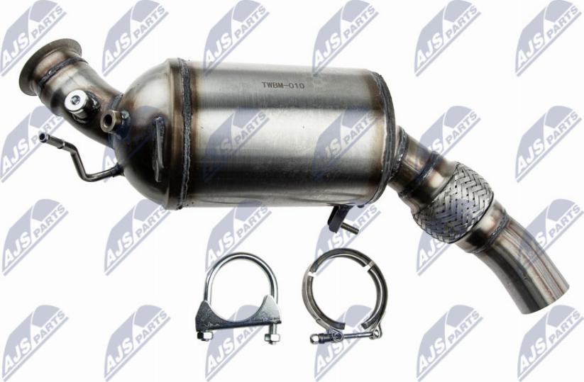 NTY DPF-BM-010 - Сажі / частковий фільтр, система вихлопу ОГ autocars.com.ua