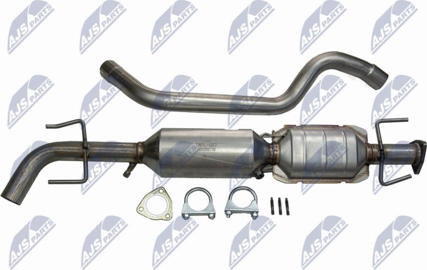 NTY DPF-PL-007 - Сажі / частковий фільтр, система вихлопу ОГ autocars.com.ua