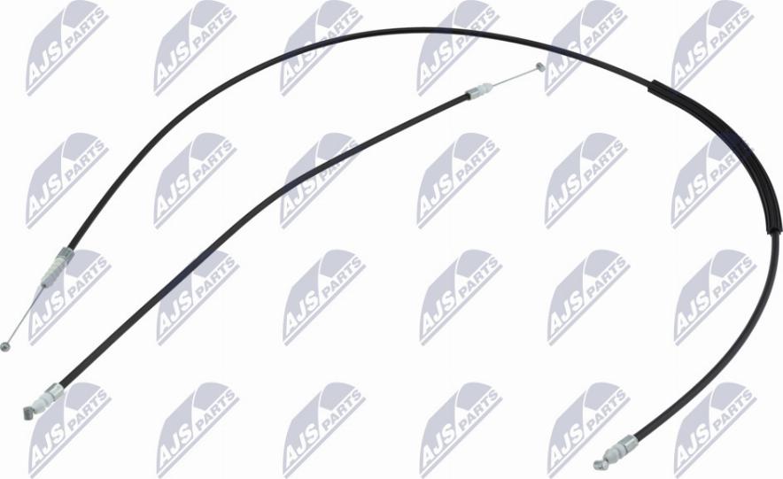 NTY EZC-FT-189 - Трос, замок дверей autocars.com.ua