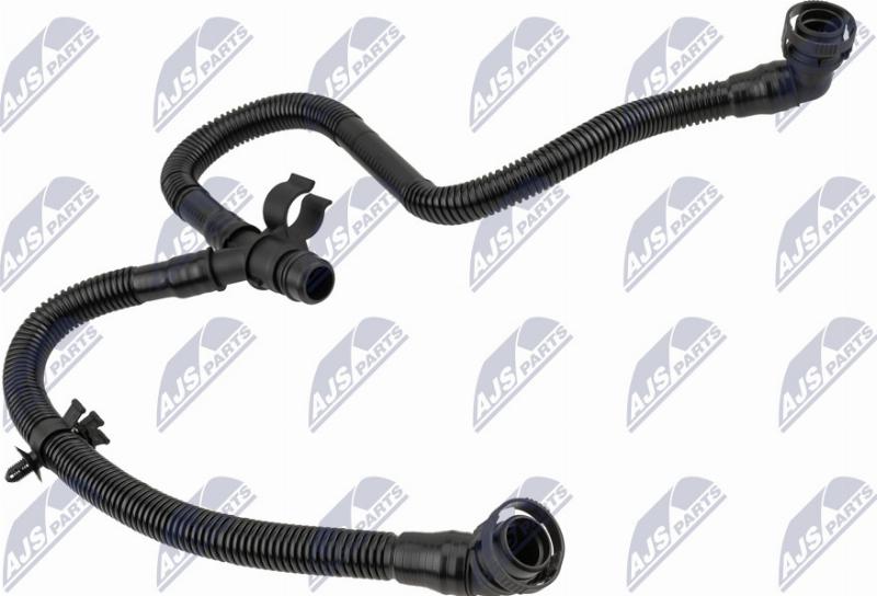 NTY GPP-AU-067 - Шланг, вентиляція картера autocars.com.ua