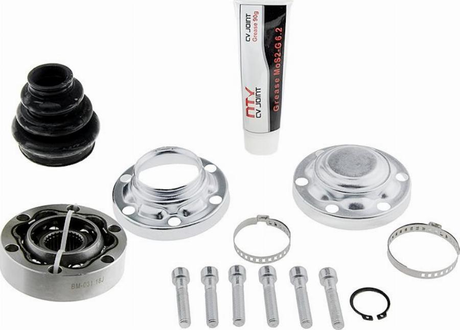 NTY NPW-BM-031 - Шарнірний комплект, ШРУС, приводний вал autocars.com.ua