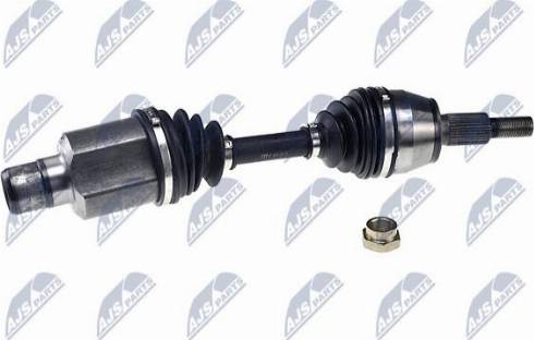 NTY NPW-CH-015 - Приводний вал autocars.com.ua