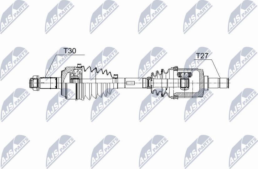 NTY NPW-HD-060 - Приводний вал autocars.com.ua