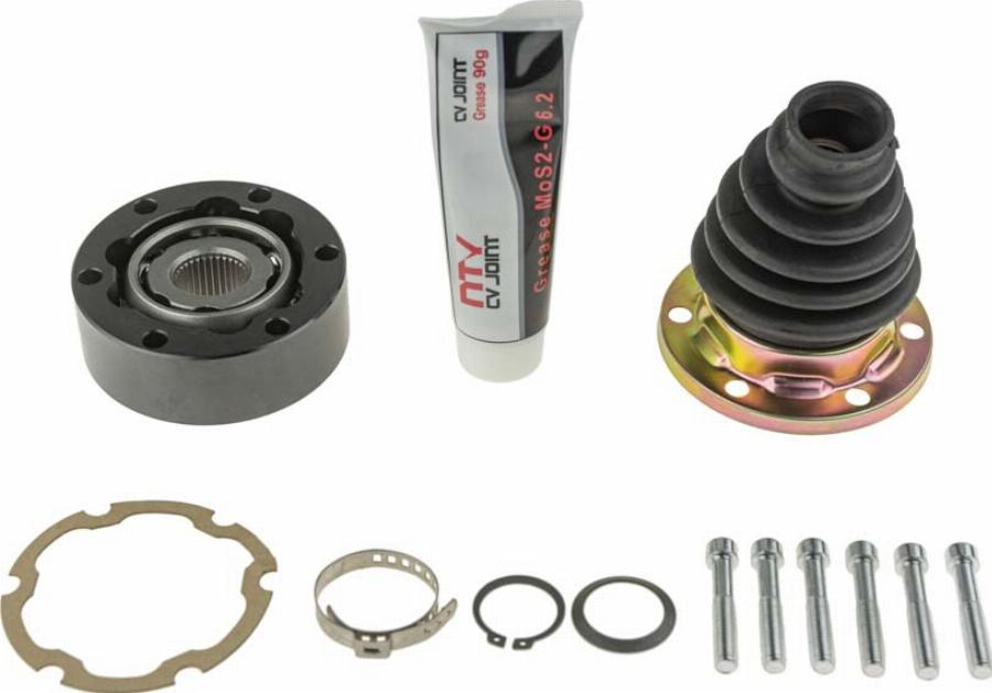 NTY NPW-VW-002 - Шарнірний комплект, ШРУС, приводний вал autocars.com.ua