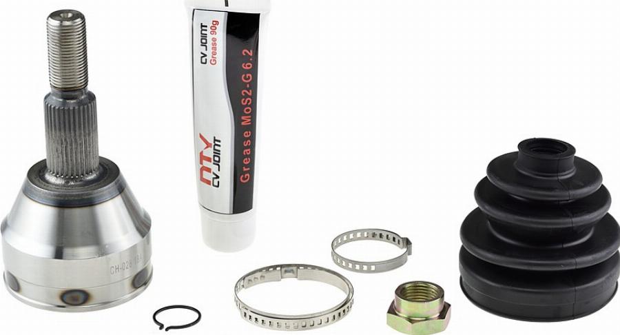 NTY NPZ-CH-028 - Шарнірний комплект, ШРУС, приводний вал autocars.com.ua
