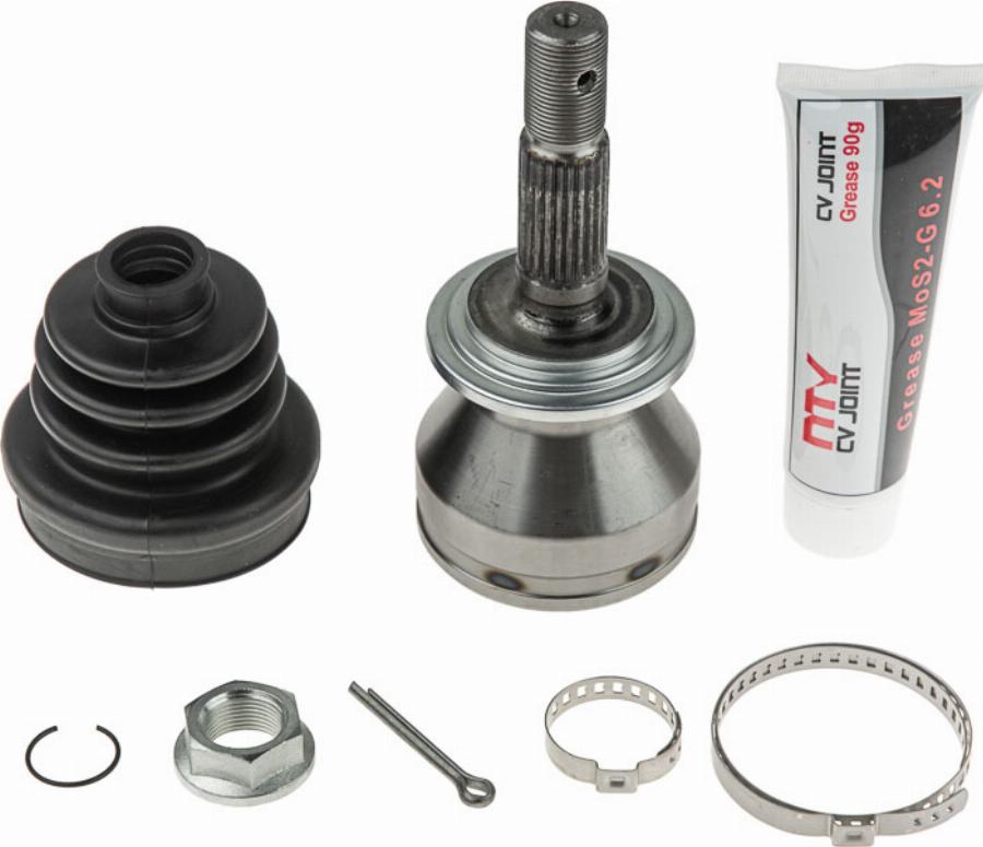 NTY NPZ-DA-013 - Шарнірний комплект, ШРУС, приводний вал autocars.com.ua