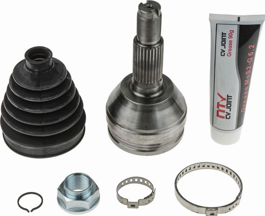 NTY NPZ-DW-010 - Шарнірний комплект, ШРУС, приводний вал autocars.com.ua