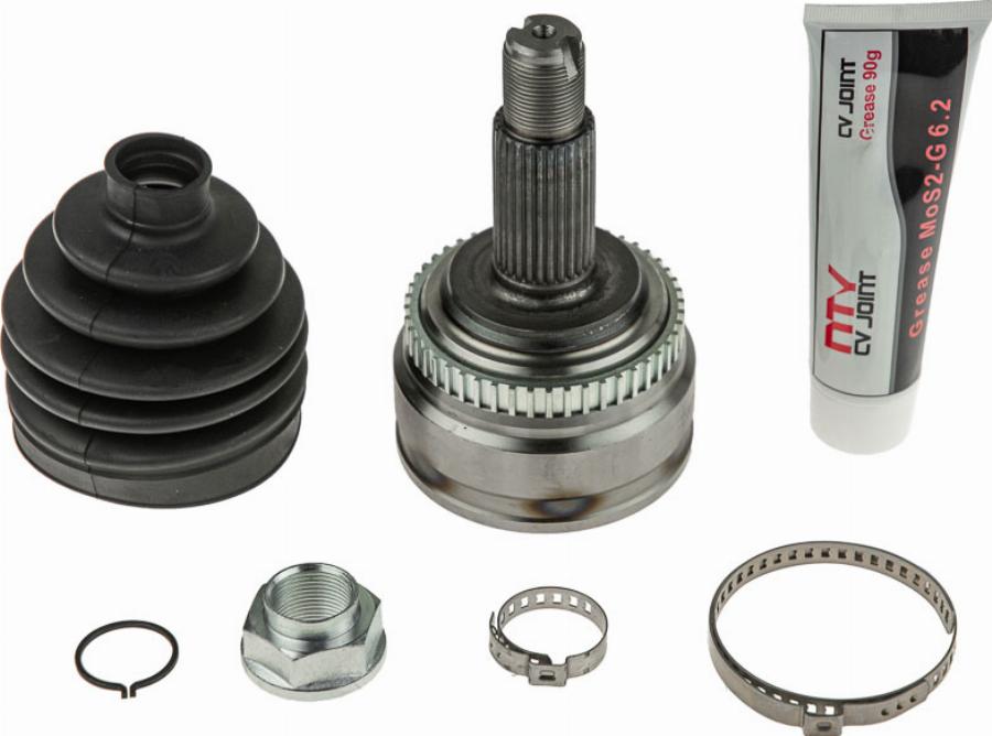 NTY NPZ-DW-028 - Шарнірний комплект, ШРУС, приводний вал autocars.com.ua