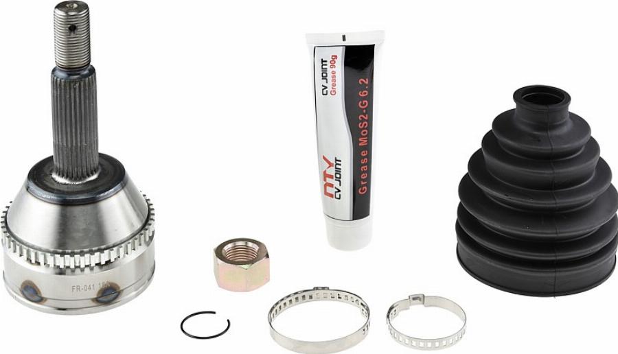 NTY NPZ-FR-041 - Шарнірний комплект, ШРУС, приводний вал autocars.com.ua
