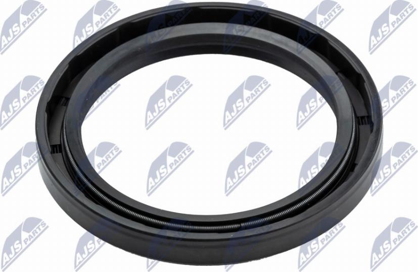 NTY NUP-AU-005 - Ущільнене кільце, колінчастий вал autocars.com.ua