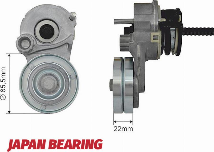 NTY RNK-PL-027 - Паразитний / провідний ролик, поліклиновий ремінь autocars.com.ua