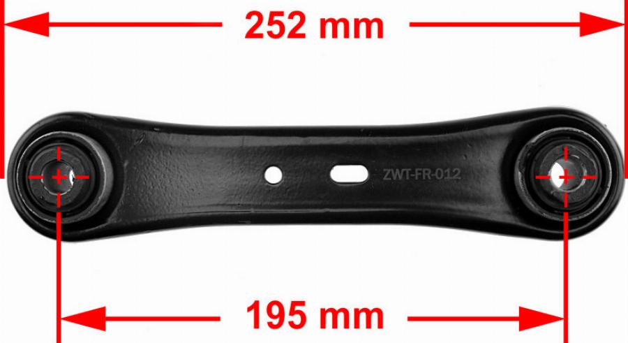 NTY ZWT-FR-012 - Стабілізатор, ходова частина autocars.com.ua