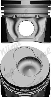 Nüral 87-114907-85 - Поршень autocars.com.ua