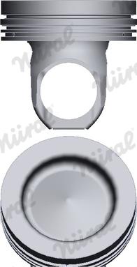 Nüral 87-123200-50 - Поршень autocars.com.ua