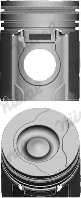 Nüral 87-142500-10 - Поршень autocars.com.ua