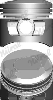 Nüral 87-214111-10 - Поршень autocars.com.ua