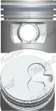 Nüral 87-215507-00 - Поршень autocars.com.ua