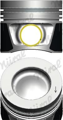 Nüral 87-432307-00 - Поршень autocars.com.ua