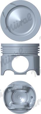 Nüral 87-444500-10 - Поршень autocars.com.ua