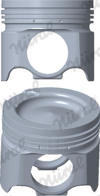 Nüral 87-444500-30 - Поршень autocars.com.ua