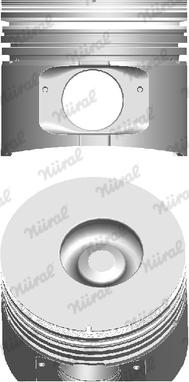 Nüral 87-446200-00 - Поршень autocars.com.ua